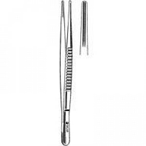 Sklar DeBakey Atraumatic Tissue Forceps - DeBakey Atraumatic Stainless Steel Tissue Forceps, 9.5", Straight - 52-5295