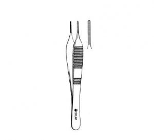 Sklar Adson-DeBakey Tissue Forceps - Tissue Forceps, 4-3/4" - 52-5362