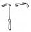 Sklar Hoesel Retractors - Hoesel Retractor, 60 mm x 20 mm, 9.75" - 60-1963