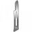 Sklar Disposable Stainless Steel Surgical Blades - Surgical Blade, Stainless Steel, Sterile, #15 - 06-3103