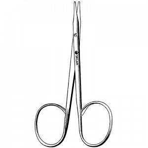 Skla Ribbon Stevens Tenotomy Scissors - SCISSOR, RIBBON, STEVENS, STERILE, 4" - 64-1241