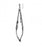 Sklar Castroviejo Needle Holders - Castroviejo Stainless Steel Straight Needle Holder with Lock, Nonsterile, 5.5" - 65-6357