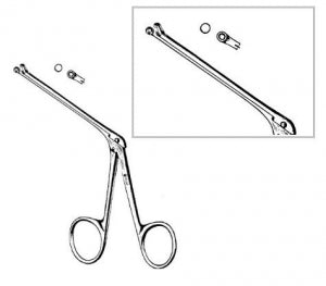 Sklar Hoffman Ear Forceps - FORCEP, EAR, HOFFMAN, 3-1/3" LONG, SMOOTH - 67-1034