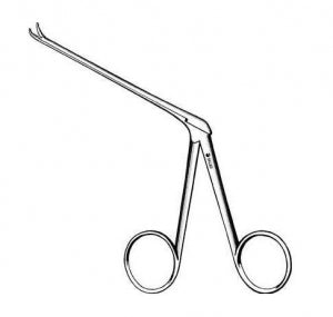 Sklar Micro Alligator Ear Forceps - Micro Alligator Ear Forceps, 3-1/4", Curved, Right - 67-8008