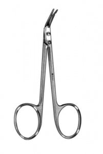 Sklar Converse Nasal Scissors - Nasal Converse Scissor, Angled, 4-1/4" - 70-4261