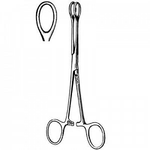 Sklar Ballenger Sponge Forceps - Ballenger Sponge Forceps, 7", Smooth - 74-1370