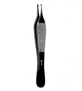 Sklar Sklar Black Adson Tissue Forceps - Sklar Black Adson Tissue Forceps, 4-3/4" - 90-1060