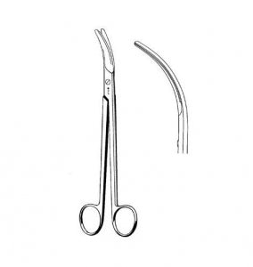 Sklar Parametrium Scissors - Parametrium Full-Curve Scissors, 9" - 90-1290