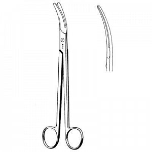 Sklar Parametrium Scissors - Parametrium Half-Curve Scissors, 9