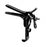 Sklar Sklar Black Pederson Vaginal Speculum - Black Pederson Laser Surgery Vaginal Speculum with Permanent Smoke Evacuation Tube, Loop, Size M, 4" x 7/8" - 90-9042