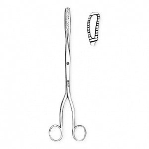 Sklar Bierer Ovum Forceps - Obstetrical Bierer Ovum Serrated Forceps, 11" - 91-3822