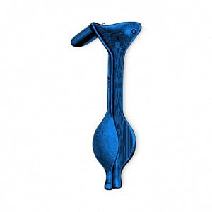 Sklar Sklar Blue Auvard Weighted Vaginal Speculum - Blue Auvard Weighted Vaginal Speculum without Loop, 2.5 lb., 2-3/4" x 1-1/2" - 91-5120