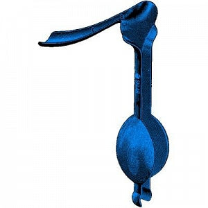 Sklar Steiner Auvard Weighted Vaginal Speculum - VAGIN, SKLAR, BLUE, STEINER-AUVARD, WEIG - 91-5140