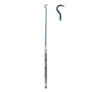 Sklar Sklar Blue Emmett Iris Hook #1 - Blue Emmett Iris Hook, 6 mm, 12" - 91-5245