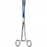 Sk Sklar Blue Schweizer Forceps - Schweizer Straight Forceps, Sklar Blue, 9-1/2" - 91-5404