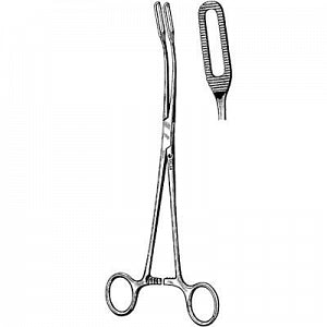 Sklar Javerts Placenta Forceps - Javerts Placenta Forceps, Serrated, 9.5", Reusable - 92-5095