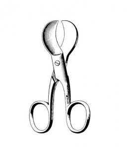 Sklar Umbilical Scissors - SCISSOR, UMBILICAL, 4" - 92-5540