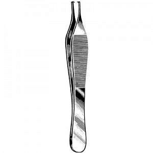 Sklar Surgi-OR Adson Dressing Forceps - FORCEP, ADSON TISSUE 1X2, 4 3/4" - 95-775