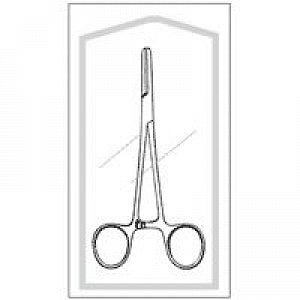 Sklar Econo Sterile Tube Occluding Forceps - Sterile Tube Occluding Forceps, Straight, Smooth, 7" - 96-2408