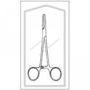 Sklar Econo Sterile Tube Occluding Forceps - Sterile Tube Occluding Forceps, Straight, Smooth, 7" - 96-2408