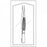 Sklar Econo Sterile Fine Point Splinter Forcep - Sterile Fine-Point Splinter Forceps, 4.5", Straight - 96-2410