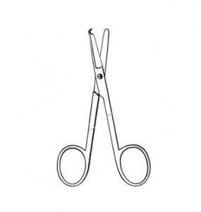 Sklar Econo Sterile Littauer Suture Scissors b - Sterile Littauer Suture Scissors, 3.5" - 96-2511