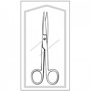 Sklar Econo Sterile Operating Scissors - Econo Sterile Operating Scissors, Straight, Sharp / Sharp, 5-1/2" - 96-2523