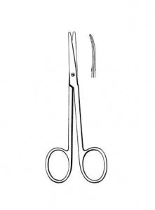 Sklar Econo Sterile Strabismus Scissors - Econo Sterile Strabismus Scissors - 96-2541