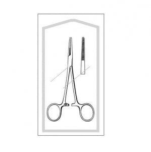 Sklar Merit Sterile Kelly Hemostatic Forceps - Kelly Forceps, Hemostatic, Sterile, 5.5" - 96-2560M