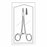 Sklar Baumgartner Needle Holders - Baumgartner Needle Holder, 5.5", Sterile - 96-2580