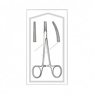 Sklar Econo Sterile Halsted Mosquito Forceps b - Sterile Halsted Mosquito Forceps, Curved, 5" - 96-2658