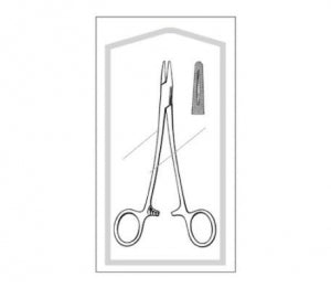 Sklar Econo-Sterile Mayo-Hegar Needle Holders - Econo Sterile Mayo-Hegar Needle Holder, 8" - 962712