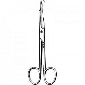 Sklar Ingrown Nail Splitting Scissors - Ingrown Nail Splitting Scissors, Serrated, 6" - 97-0555