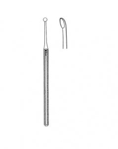 Sklar Verruca Curette - Verucca Podiatric Curette, Blunt, 4 mm x 5" - 97-0564