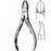 Sklar Nail Nipper - Concave Blade Nail Nipper, 4.5", Folding Spring - 97-1145