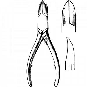 Sklar Nail Nipper - Concave Blade Nail Nipper, 6.0", Narrow - 97-1308