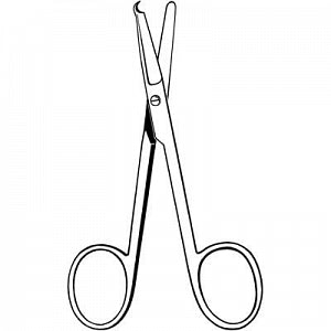 Sklar Merit Spencer Stitch Scissors - Merit Spencer Stitch Scissors, 4-1/2" - 97-352