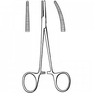 Sklar Merit Halsted Mosquito Forceps - FORCEP, HARTMANN, MOSQUITO, CURVED, 5IN - 97-431