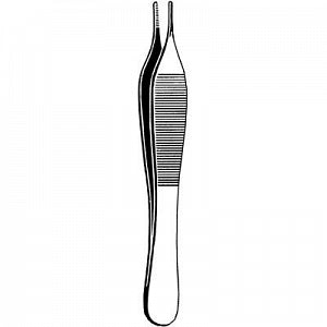 Sklar Merit Adson Dressing Forceps - Merit Adson Serrated Dressing Forceps, 4-1/2" - 97-772