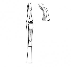 Sklar Merit Carmalt Splinter Forceps - Merit Carmalt Splinter Forceps, Curved, 4.25" - 97-793