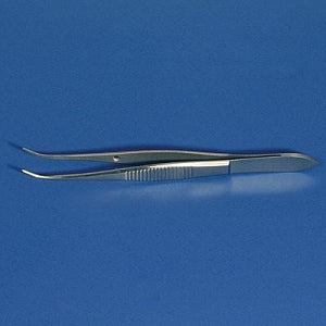 Sklar Merit Iris Dressing Forceps - FORCEP, IRIS DRESS, SERRATED, NS, 4" - 98123