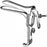 Sklar Sklar Black Graves Vaginal Speculum - SPECULUM, GRAVES, MEDIUM - 98-312