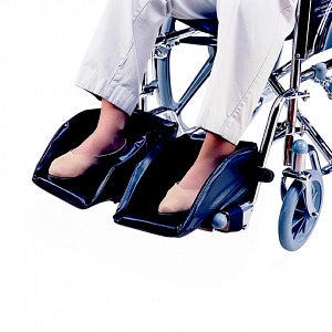 SkiL-Care Swing-Away Foot Supports for Wheelchairs - Vinyl Swing-Away Footrest Pad, Pair - 703472