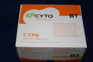 SKC, Inc. Incyto C-Chip Disposable Hemacytometers - Disposable C-Chip Hemacytometer, Burker Turk - DHC-B025