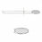 Stryker Micro Stainless Steel Burs - Micro Stainless Steel Bur-Shaped Stent, 4.0 mm - 1607002035