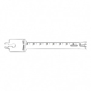 Stryker Sagittal Saw Blades - Sagittal Saw Blade, Dual-Cut, 11 mm x 17 mm x 90 mm - 4111107090