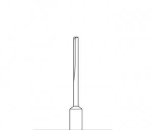 Stryker Straight Router - Straight Router, Short, 1.2 mm x 6.0 mm - 5110070012