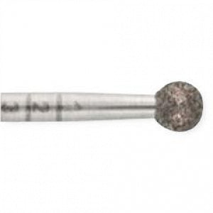 Stryker Round Diamond Burs - Round Diamond Burr, 5 mm - 5540-012-050