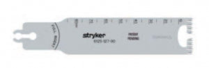 Stryker Sagittal Saw Blades - Sagittal Saw Blade, 25 mm x 1.27 mm x 90 mm - 6125127090