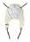 Joerns Healthcare. Full Back Disposable Slings - SLING DISPOSABLE FULL BACK MED WHITE - NA25622